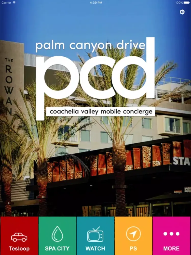 Screenshot di Palm Canyon Drive iPad 