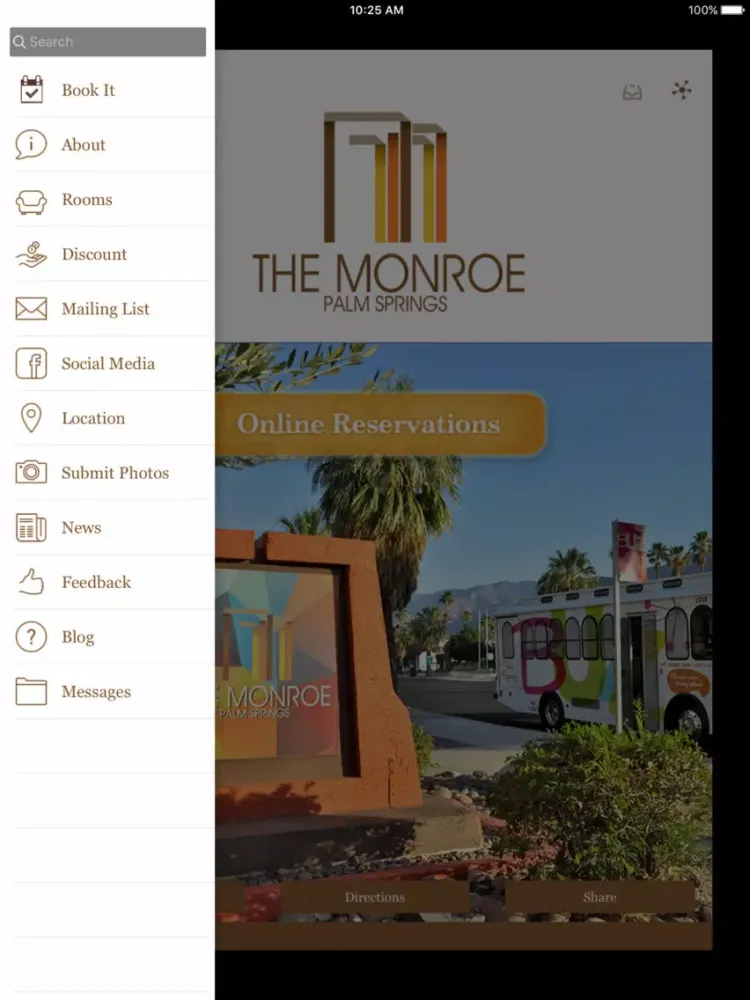 Capturas de pantalla de themonroe iPad 