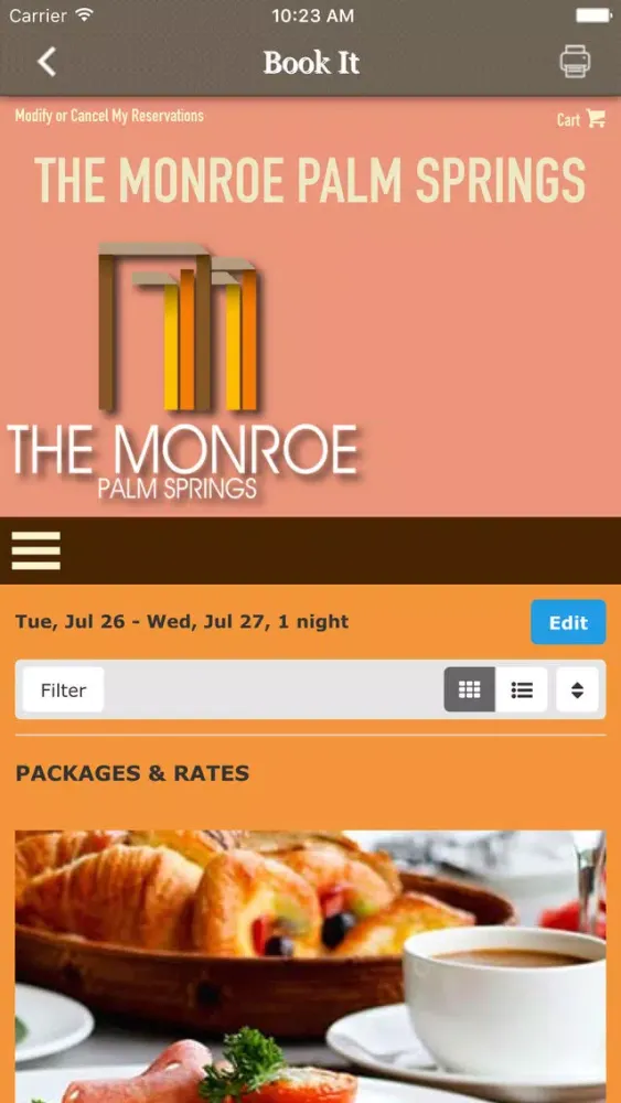Capturas de pantalla de themonroe