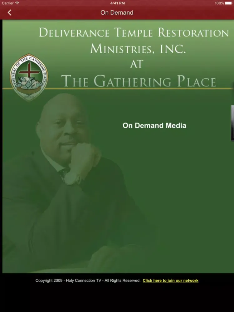 Captures d'écran de Bishop Donnie Graves iPad 