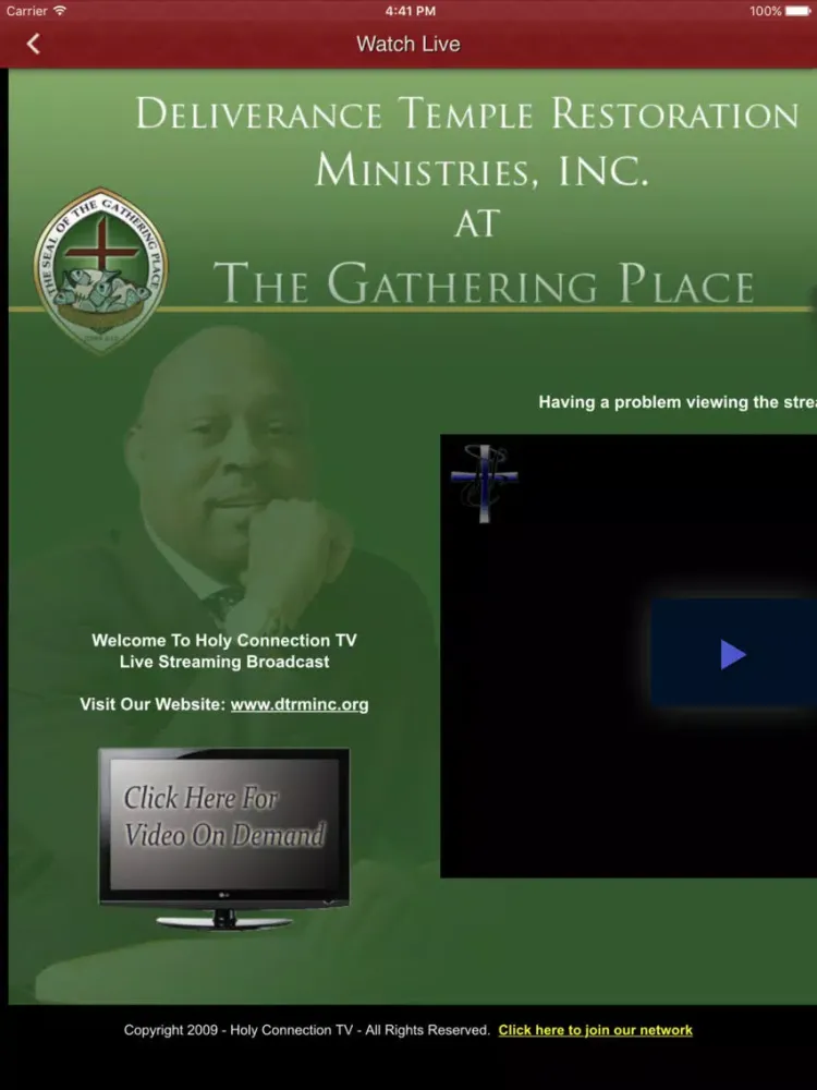 Captures d'écran de Bishop Donnie Graves iPad 