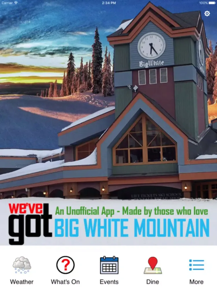 ภาพหน้าจอของ We've Got Big White Mountain iPad 