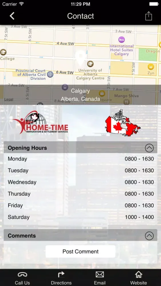 Come2Canada Ekran Görüntüleri