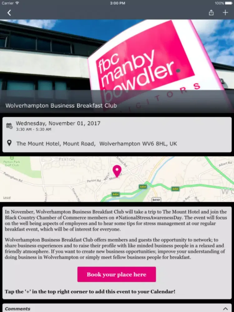 FBC Manby Bowdler iPad  Ekran Görüntüleri