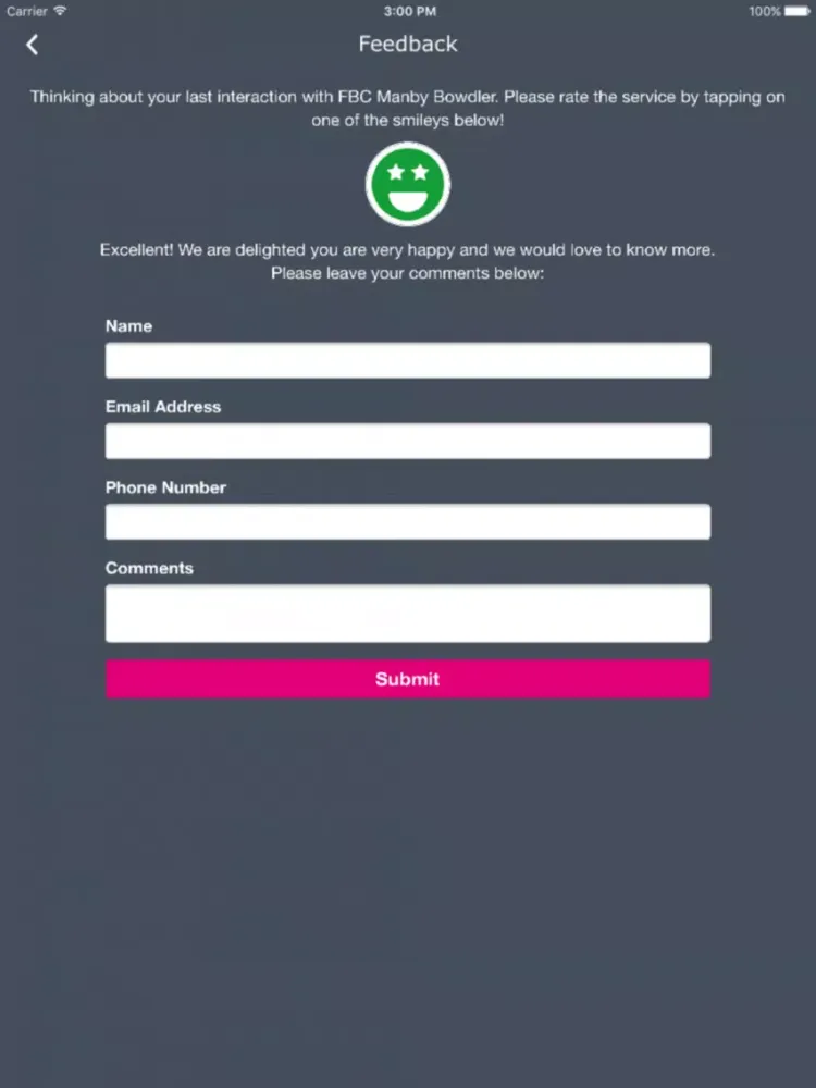 FBC Manby Bowdler iPad  Ekran Görüntüleri