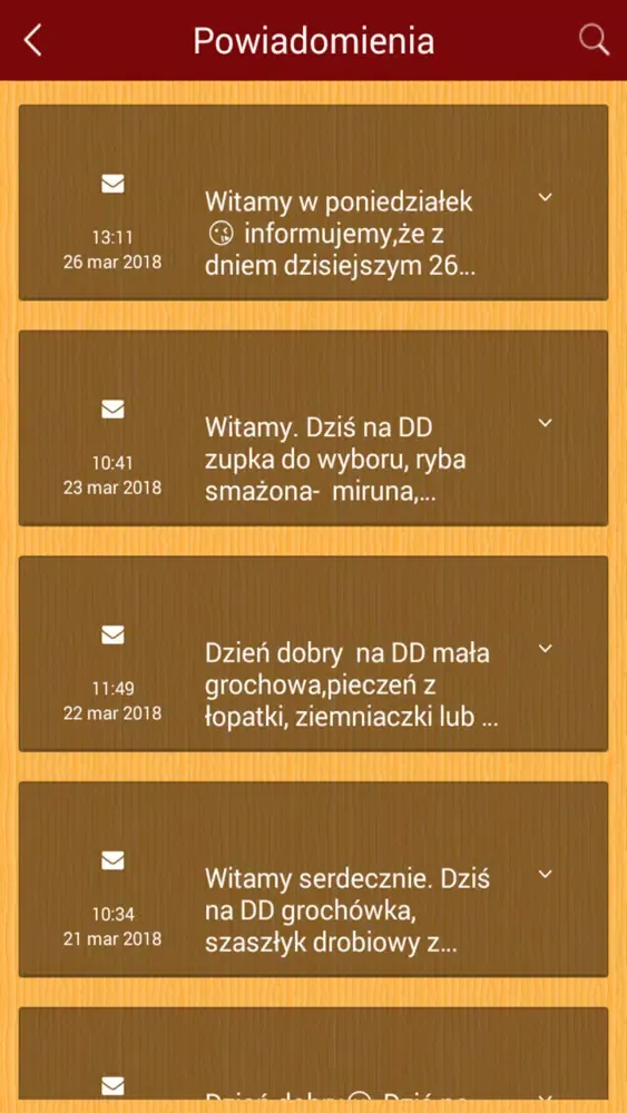 Zrzuty ekranu Złota Kaczka