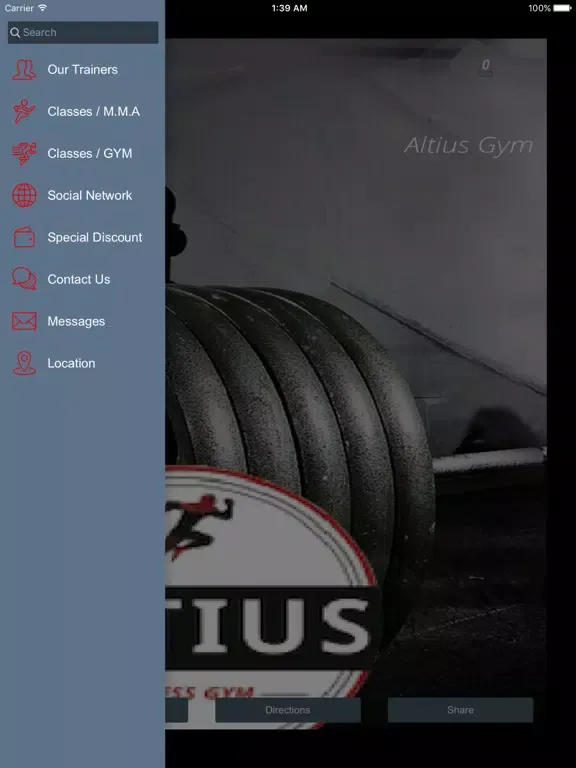 تصاویر Altius Fitness Gym iPad 