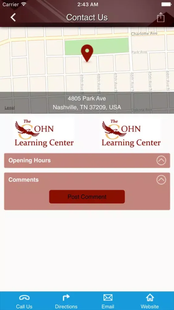 Captures d'écran de The Cohn Learning Center