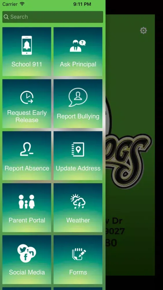 Capturas de tela do Virgin Valley High School