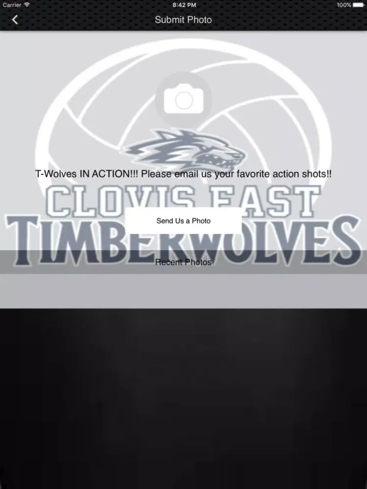 Clovis East Boys Volleyball iPad  Screenshots