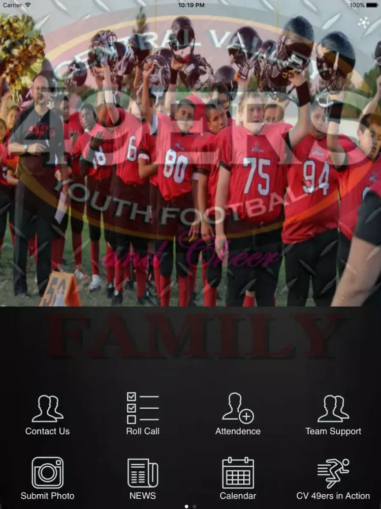 Central Valley Forty-Niners iPad 应用截图