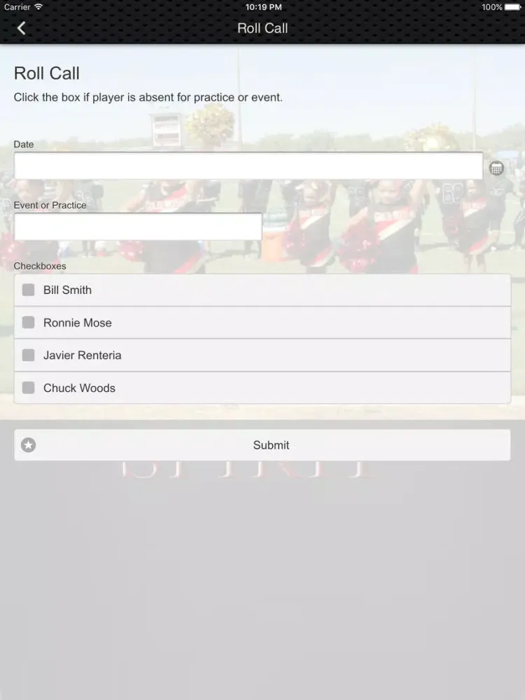 Central Valley Forty-Niners iPad 应用截图