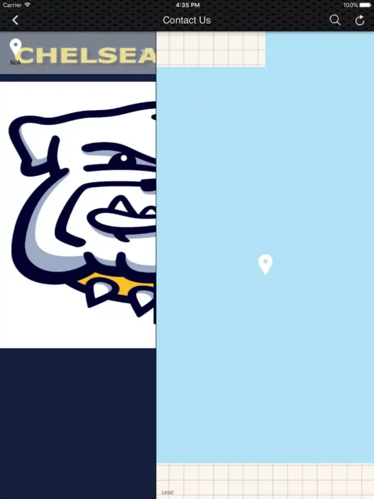 Captures d'écran de Chelsea Bulldogs iPad 