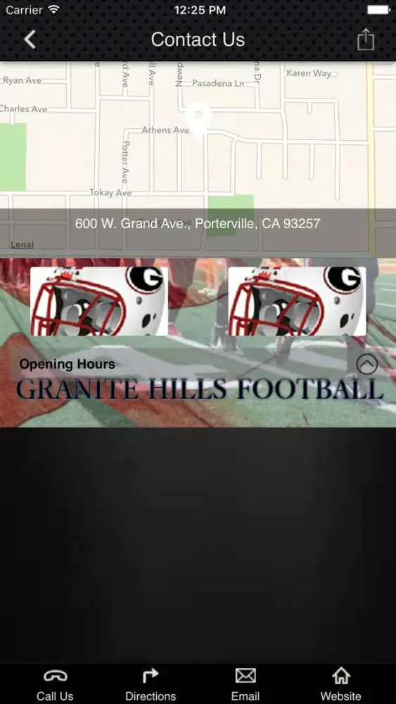 ภาพหน้าจอของ Granite Hills Grizzly Football