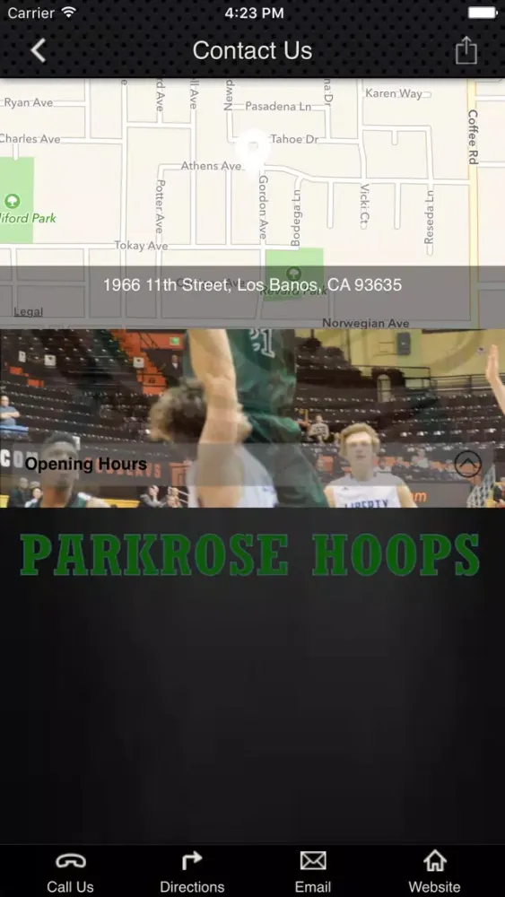 Captures d'écran de Parkrose Boys Hoops