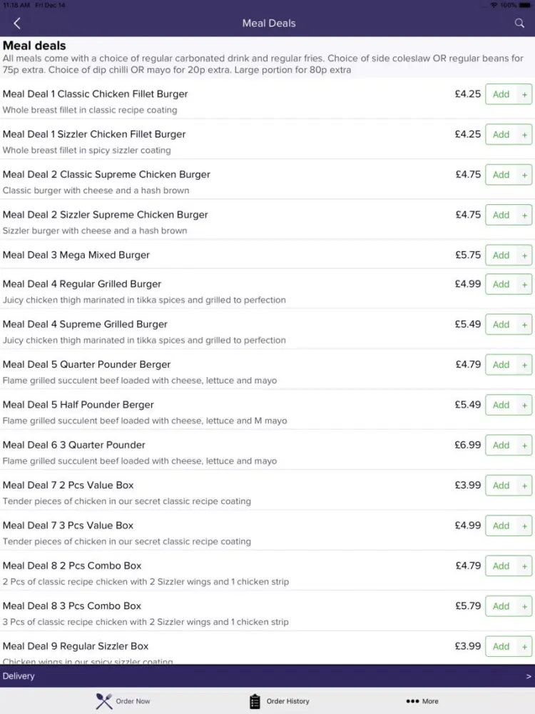 صور Dixy Chicken Kingstanding iPad 
