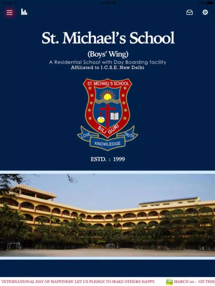 Captures d'écran de St.Michael's School iPad 