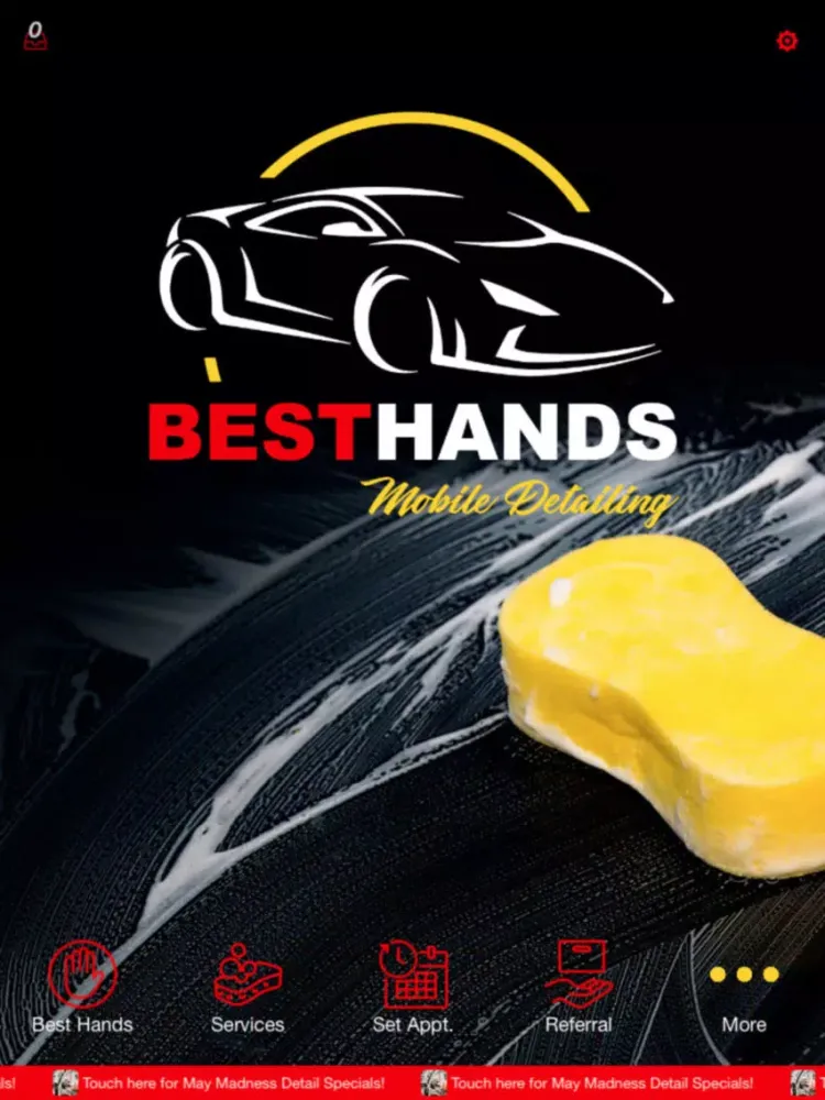 Captures d'écran de Best Hands Mobile Detailing iPad 