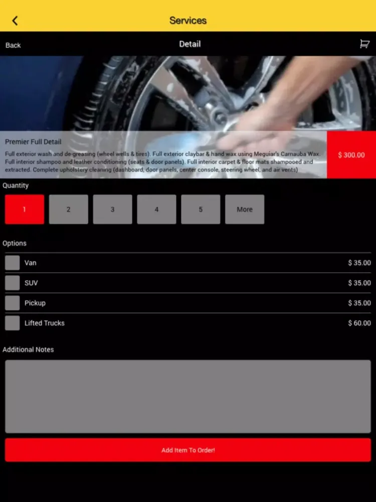 Captures d'écran de Best Hands Mobile Detailing iPad 