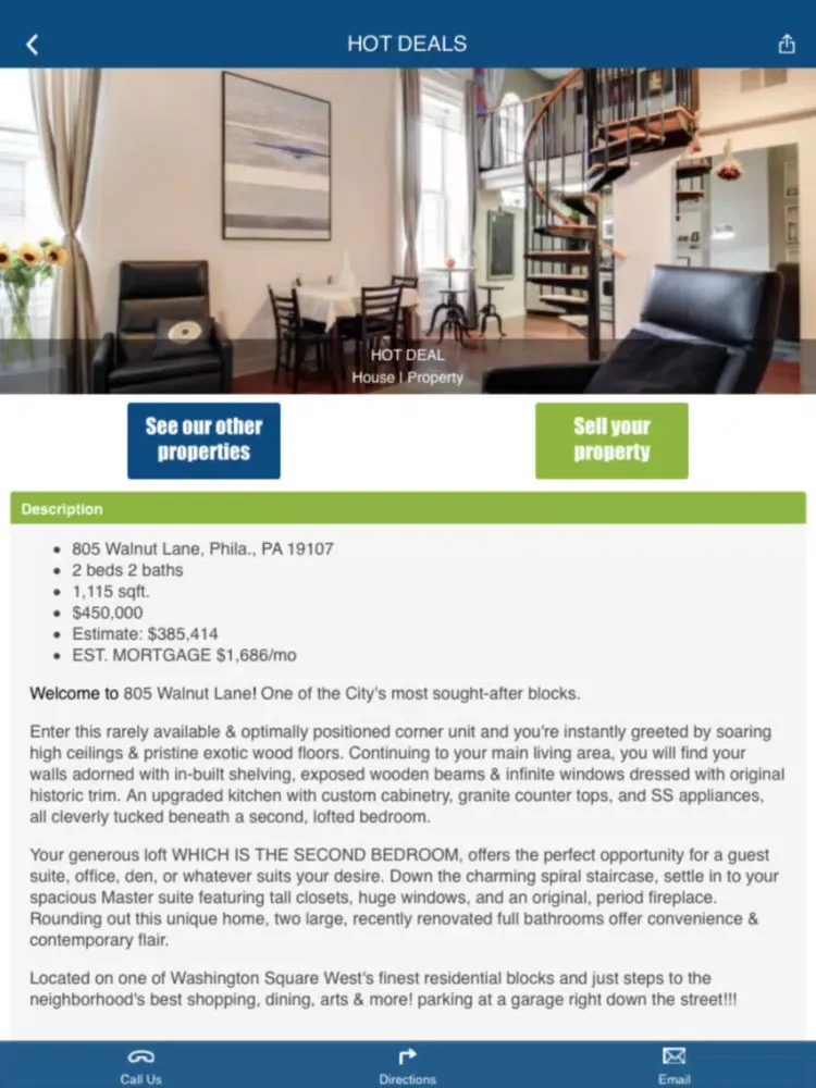 Off Market Deals iPad  스크린샷