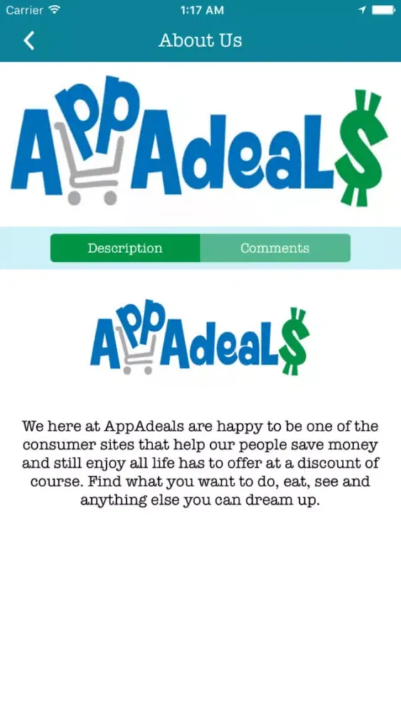 Capturas de tela do AppAdeals