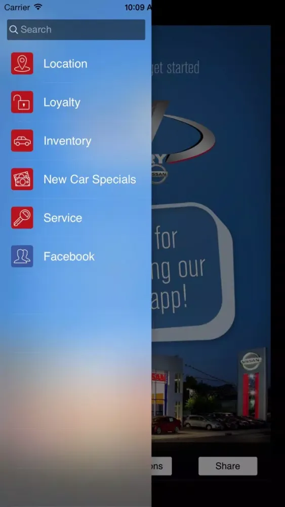 Captures d'écran de Woodbury Nissan