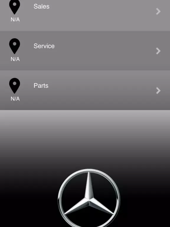 Скриншоты Mercedes-Benz of Huntsville iPad 