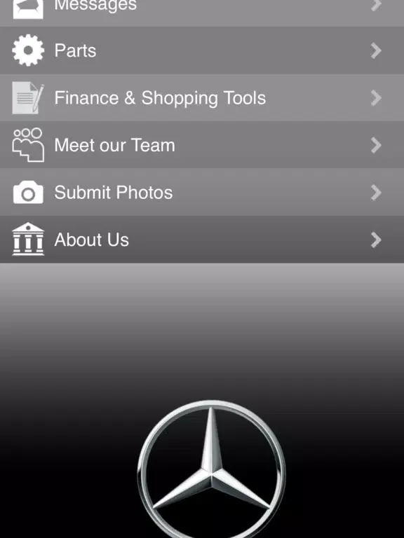 Скриншоты Mercedes-Benz of Huntsville iPad 