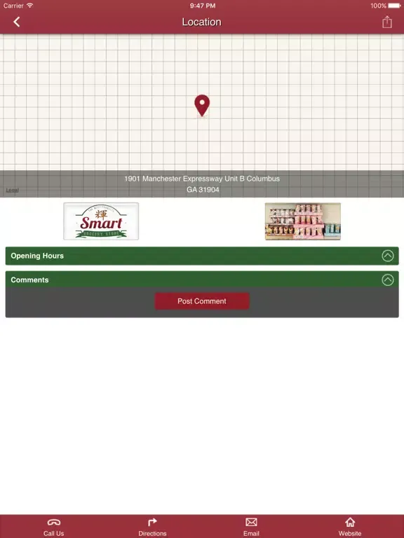 S-Mart Grocery Store iPad 应用截图