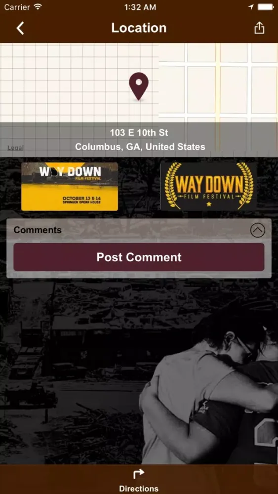 Way Down Film Festival স্ক্রিনশট