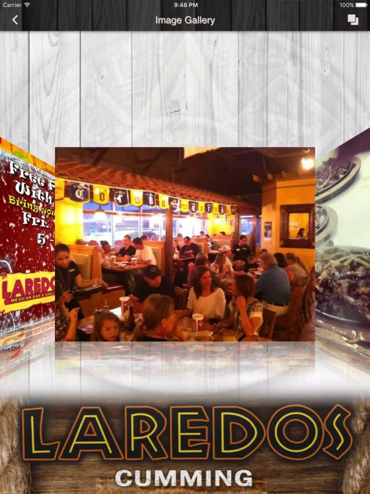 Laredos Mexican Bar & Grill Cumming iPad 应用截图
