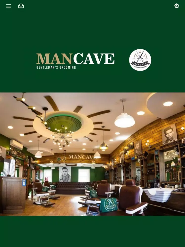Capturas de tela do Mancave Gentlemen's Grooming iPad 