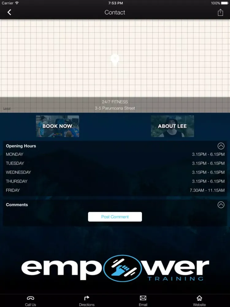 Скриншоты Empower Training New Zealand iPad 