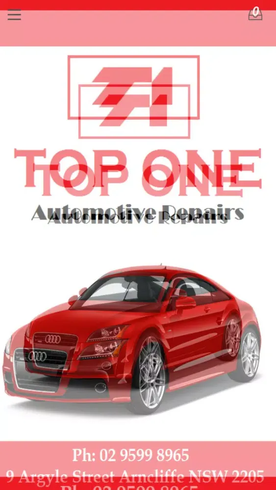 TopOne Auto - Car services in Sydney Screenshots