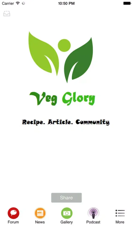 Screenshot di Veg Glory - Connect with vegetarians and vegans friends around the world