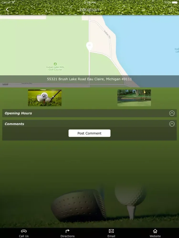 Indian Lake Hills Golf Course iPad  Ekran Görüntüleri