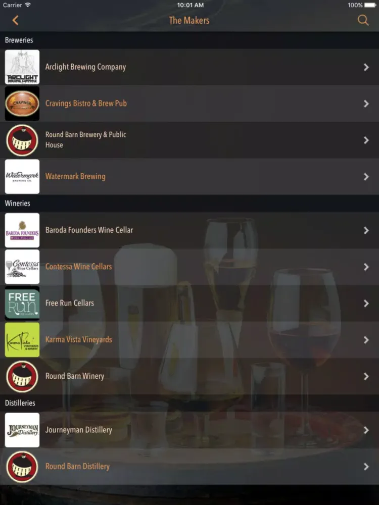 MAKERS TRAIL iPad 应用截图