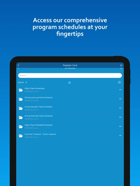 تصاویر Decatur YMCA iPad 