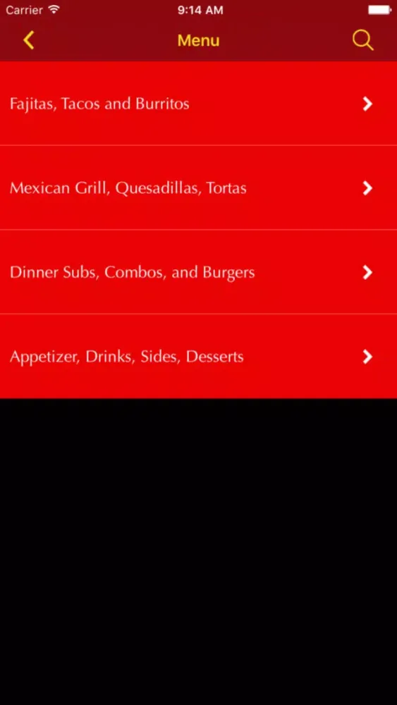 Capturas de tela do The Sub Station Mexican Grill