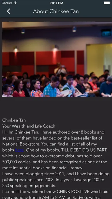 Ảnh chụp màn hình của Chinkee Tan