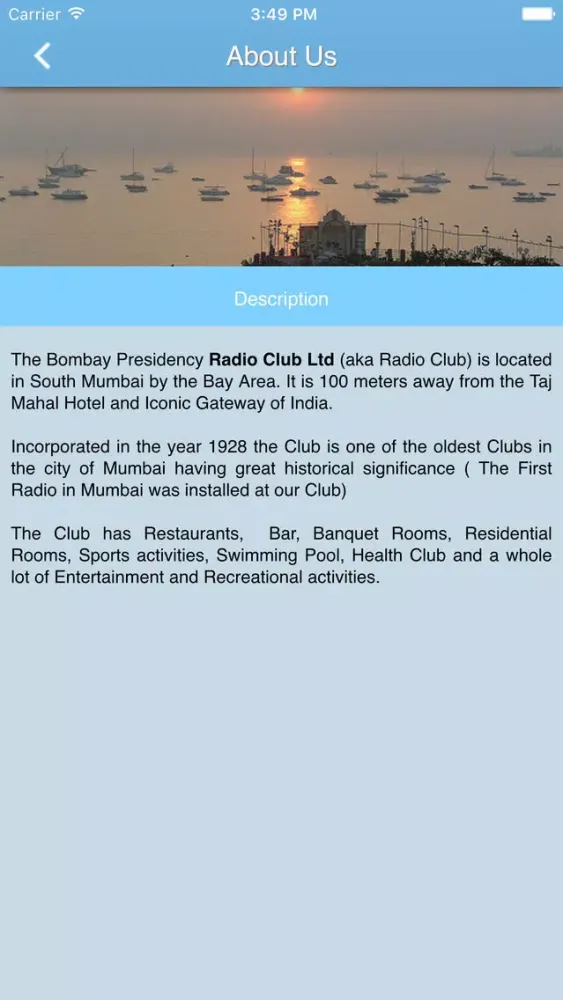 Screenshot di The Bombay Presidency Radio Club