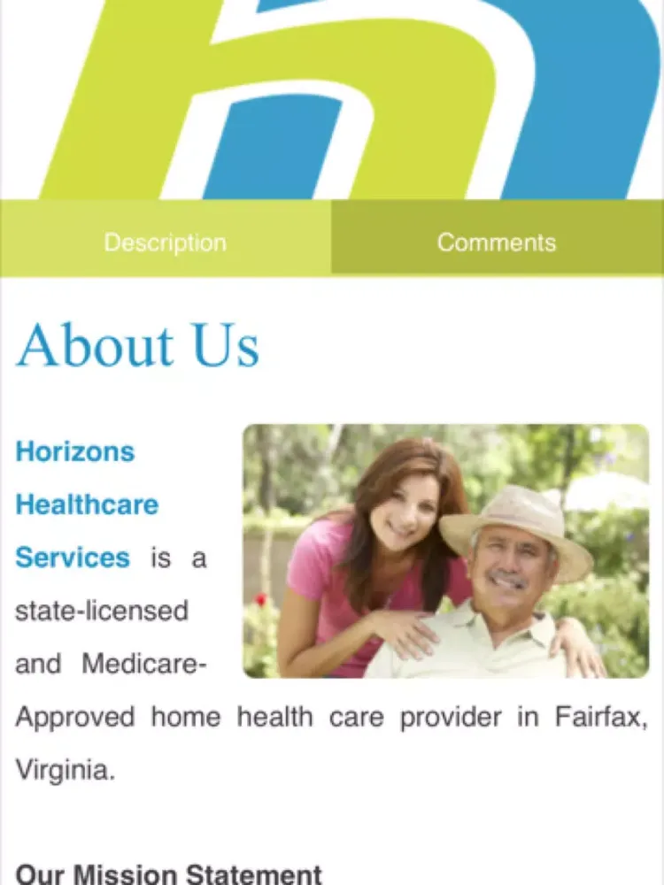 Horizons Healthcare Services Virginia iPad  স্ক্রিনশট