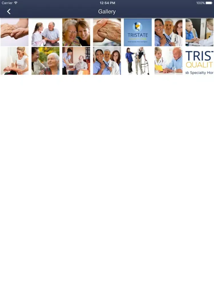 Скриншоты Tristate Quality Care iPad 