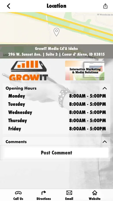 Скриншоты GrowIt Media