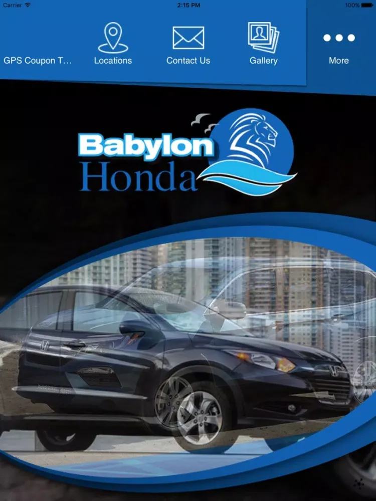 Babylon Honda iPad  Ekran Görüntüleri