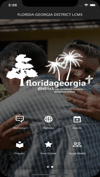 Capturas de tela do Florida-Georgia District LCMS