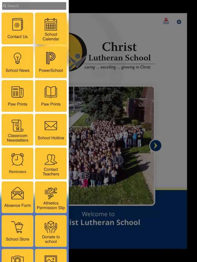 ภาพหน้าจอของ Christ Lutheran School Norfolk iPad 
