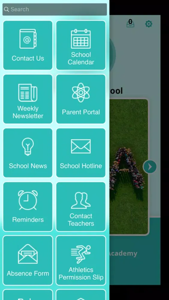 Capturas de tela do COA Middle School