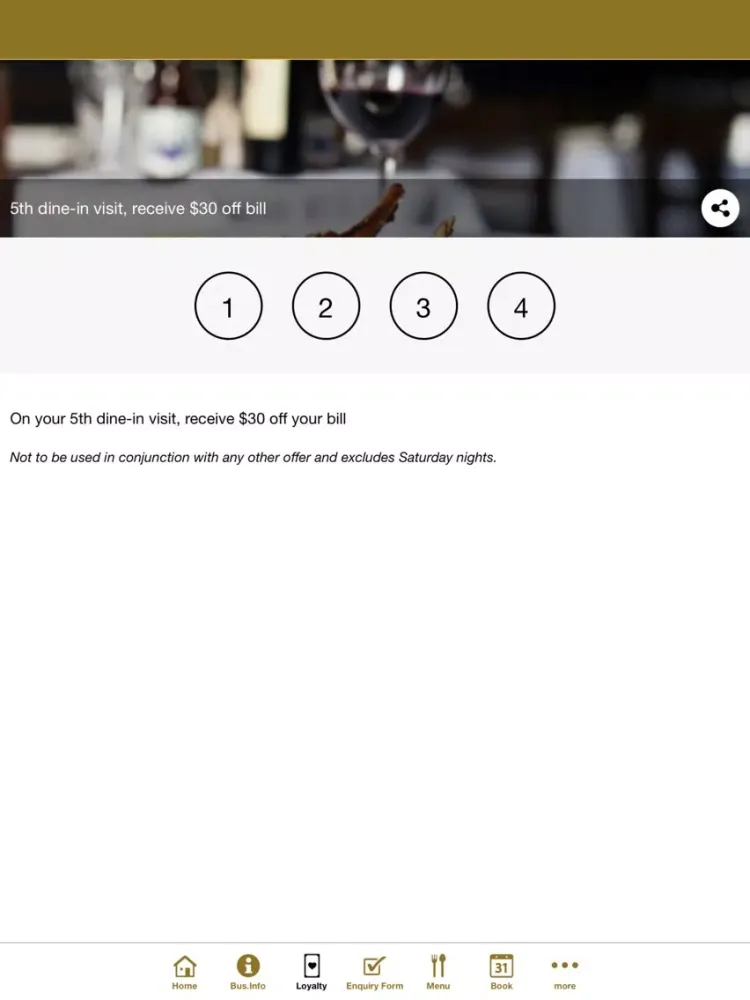 Capturas de pantalla de Agapi Greek Cuisine iPad 