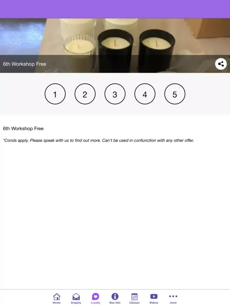 Tangkapan skrin Early Settler Aromatherapy iPad 